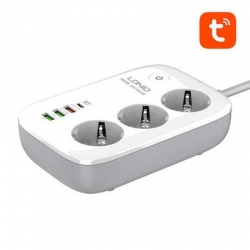 Listwa zasilająca 3xAC 3xUSB-A 1xUSB-C 2m 2500W-39576