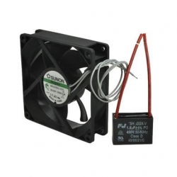 Wentylator przemysłowy VAPO 230V 92x92x25 2 przew.-39584