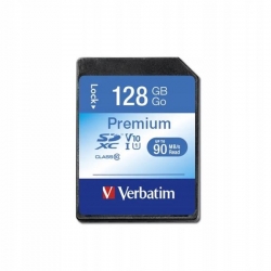 Karta pamięci VERBATIM SDXC 128GB UHS-I C10 U1-39651