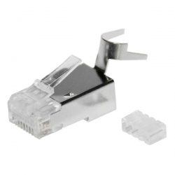 Wtyk modularny RJ-45 8p8c kat.6A ekranowany Solari-39658