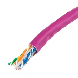 Przewód U/UTP LSZH kat.6 RAL4006 Dca 305m-39701