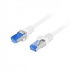 Kabel patchcord S/FTP LSZH kat.6A 10m biały-39744