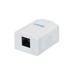 Gniazdo modularne n/t 1xRJ-45 kat.6A 8p8c Krone-39749