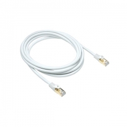 Kabel patchcord S/FTP LSZH kat.7 10m biały-39765
