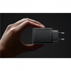 Ładowarka sieciowa GaN 65W Vention FERW0 2xUSB-C/A-39799