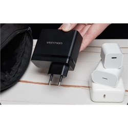 Ładowarka sieciowa GaN 100W Vention FEGB0 2xUSB-C-39809