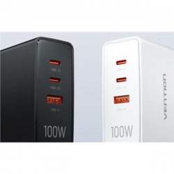 Ładowarka sieciowa GaN 100W Vention FEGB0 2xUSB-C-39810
