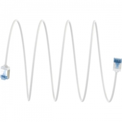 Kabel patchcord U/FTP LSZH kat.6A 0,15m biały-40103