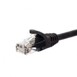Kabel patchcord UTP CU kat.6 5m czarny-40296