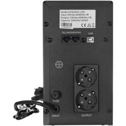 Zasilacz UPS UPS2000-T-LI/LED 2000VA 1200W-40324