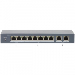 Switch PoE DS-3E1310HP-EI 2xHi-PoE 6xPoE 2xGE-40373