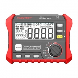 Tester wyłączników różnicowoprądowych RCD HT-5910-40378