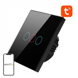 Dotykowy włącznik światła Wi-Fi TS02-EU-B3 Potrójn-40388