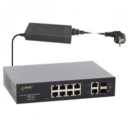Switch PoE 12-portowy SFG108-40490