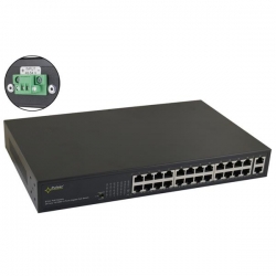 Switch PoE 24-portowy S124WP bez zasilacza-40496