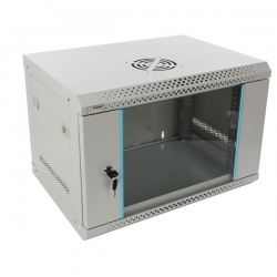 Szafa wisząca RWA654-G 6U 19" szara-40581