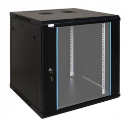 Szafa wisząca RWA1266 12U 19" czarna-40605