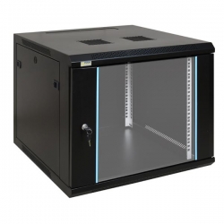 Szafa wisząca RW966 9U 19" czarna-40617