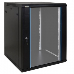 Szafa wisząca RW1566 15U 19" czarna-40619