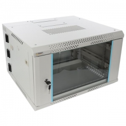 Szafa wisząca RWDA665-G 6U 19" szara podwójna-40624