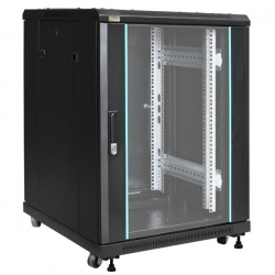 Szafa stojąca ZRS1566 15U 19" czarna -40645