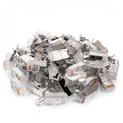 Wtyk modularny RJ-45 8p8c kat.7 ekranow przelotowy-40794