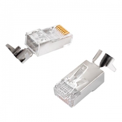Wtyk modularny RJ-45 8p8c kat.7 ekranow przelotowy-40795