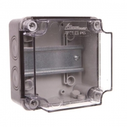 Puszka n/t IP65 OH-1B.1 108x108x76 transparent-40819
