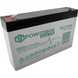 Akumulator AGM bezobsługowy Powerbox TPS 6V 7,2Ah-40972