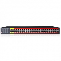 Switch PoE GF-48GEPOE2SFP 48xPoE GE 2xSFP 800W-41001