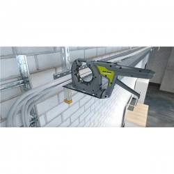 Zestaw rolek FLEXIPASS do koryt kablowych + torba-41010