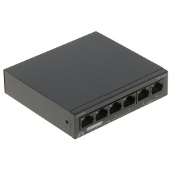 Switch PoE NSW2020-6T-POE-IN 4xPoE 2xUplink 60W-41030