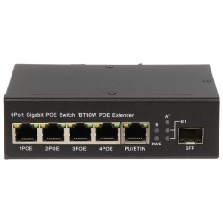 Switch PoE GTX-SPT-POE/4-POE-BT 4xPoE 1xSFP GE-41055