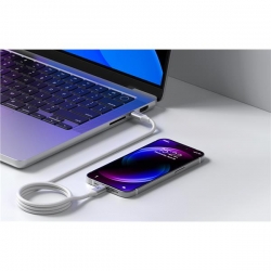 Kabel USB wt.C/wt.C Orico 100W 1m SQ biały-41076