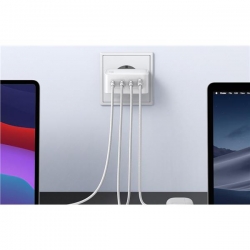 Ładowarka sieciowa GaN 100W Nexode 3xUSB-C/A PD-41096