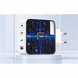 Ładowarka sieciowa GaN 100W Nexode 3xUSB-C/A PD-41098