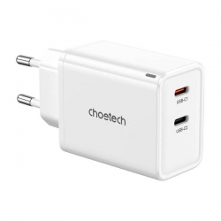 Ładowarka sieciowa GaN 35W Choetech PD6013 2xUSB-C-41103