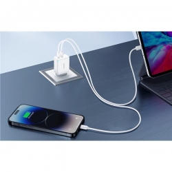 Ładowarka sieciowa GaN 35W Choetech PD6013 2xUSB-C-41105