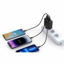 Ładowarka sieciowa GaN 100W Choetech PD8005 3xUSB-41110