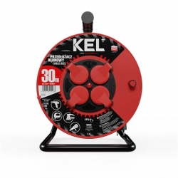 Przedłużacz elektryczny bębnowy 4gn. 30m PROF LINE-41151