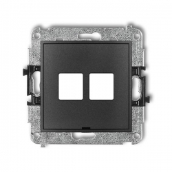 Obudowa gniazda podwójnego Keystone 11MGMBO-2P-41181