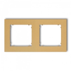 Ramka podwójna mini złota 29MR-2-41185