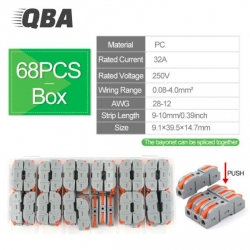 Zestaw szybkozłączek systemowych QNC22168X 68szt-41217