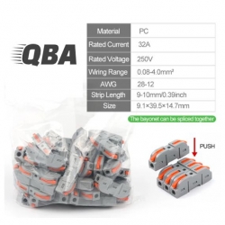 Zestaw szybkozłączek systemowych QNC221100G 100szt-41228