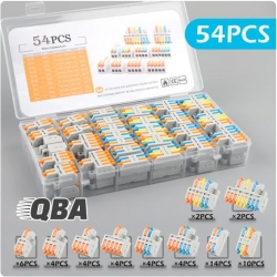 Zestaw szybkozłączek rozgałęźnych QMINI54X 54szt-41257