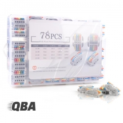 Zestaw szybkozłączek przelotowych Q2278DTX 78szt-41263