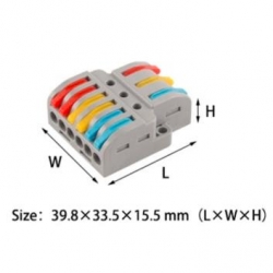 Zestaw szybkozłączek rozgałęźnych QNC63317 17szt-41268