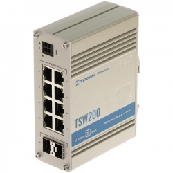 Switch przemysłowy PoE+ TSW200 8xPoE 2xSFP-41388