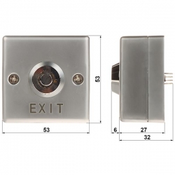 Przełącznik kluczykowy KB-18 bistabilny-41657