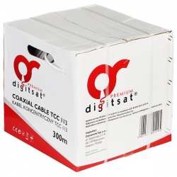 Przewód RG-6 Tri-Shield 1,13Cu Premium 300m-41811